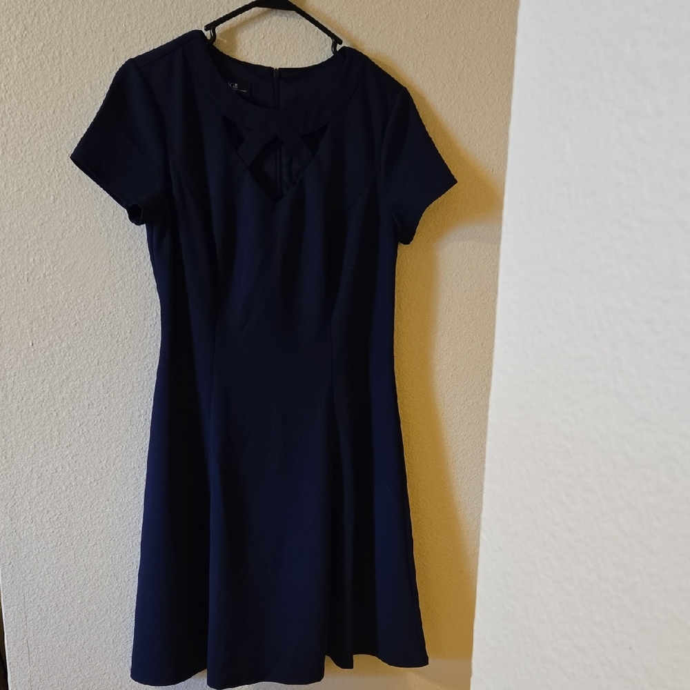 AGB Navy Blue Mini Dress